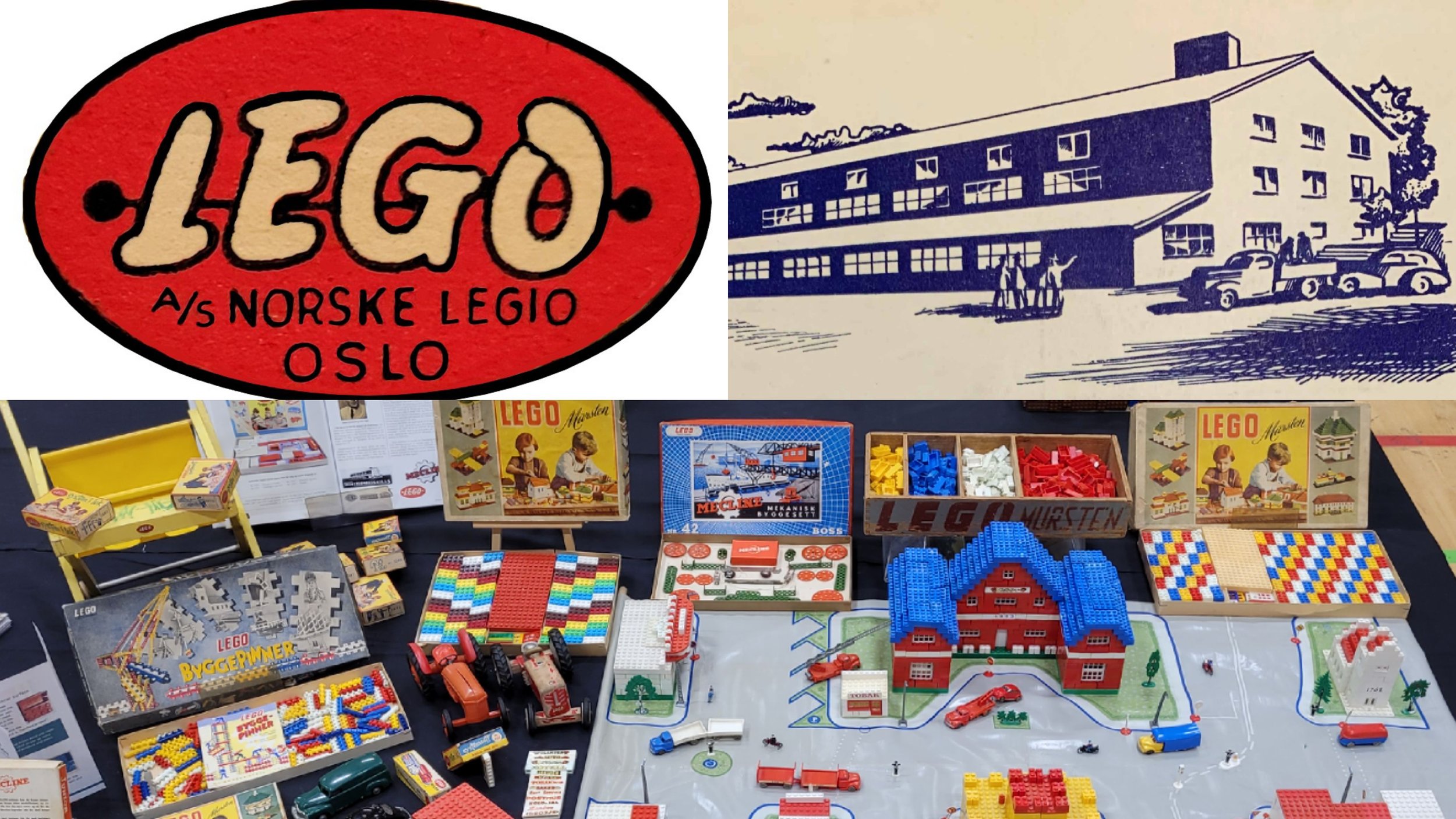 Norwegian LEGO collage