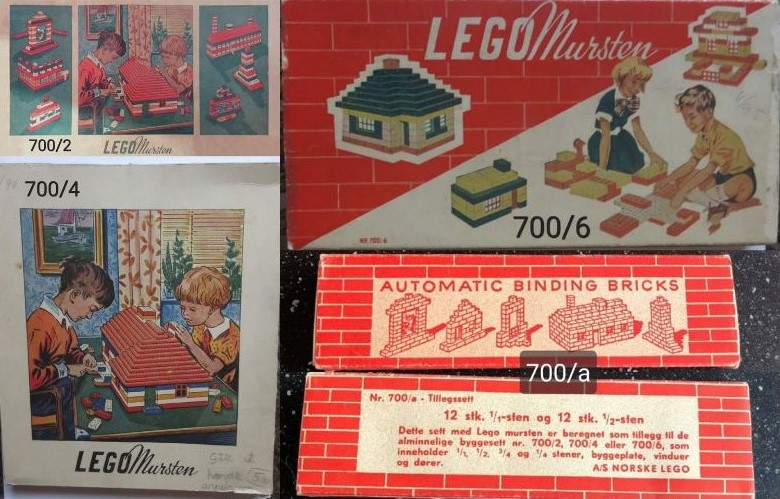 Norwegian 700 series LEGO sets