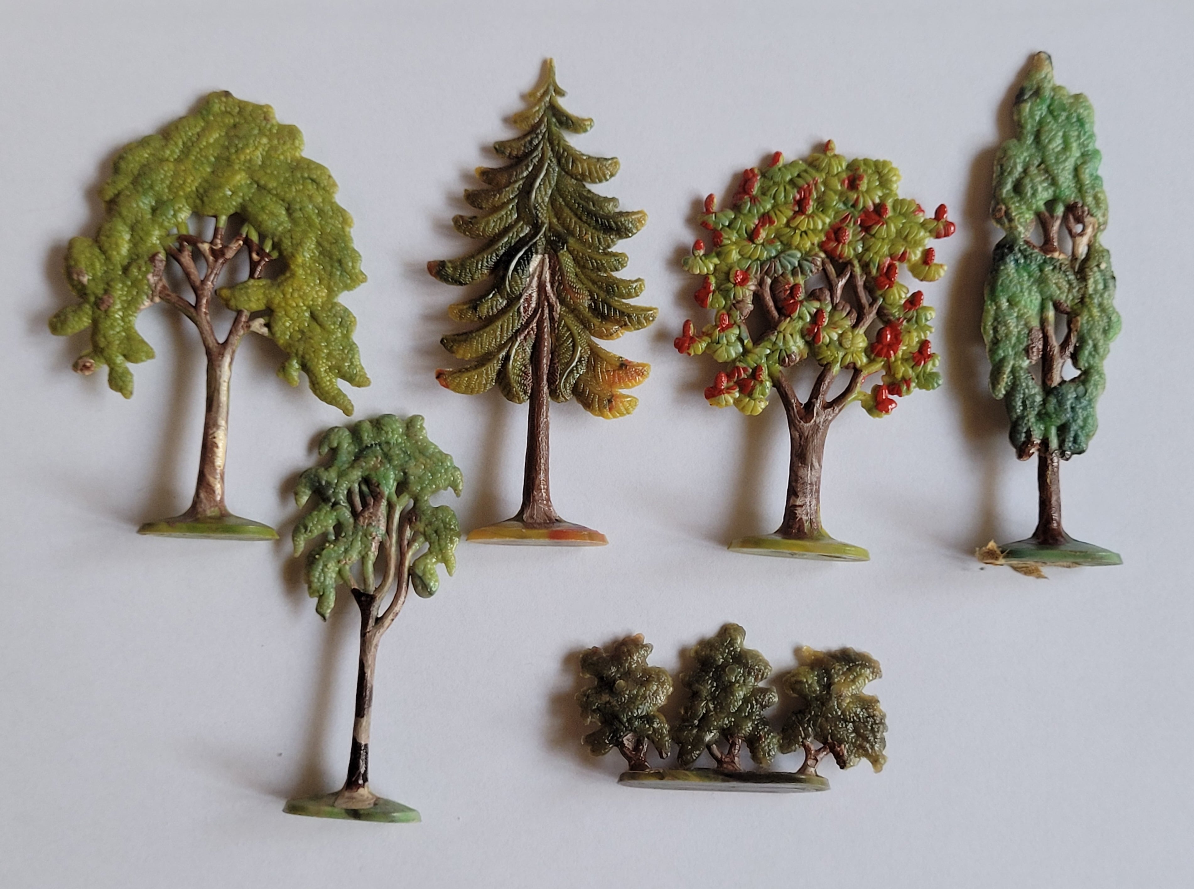 Marbled Norwegian LEGO trees
