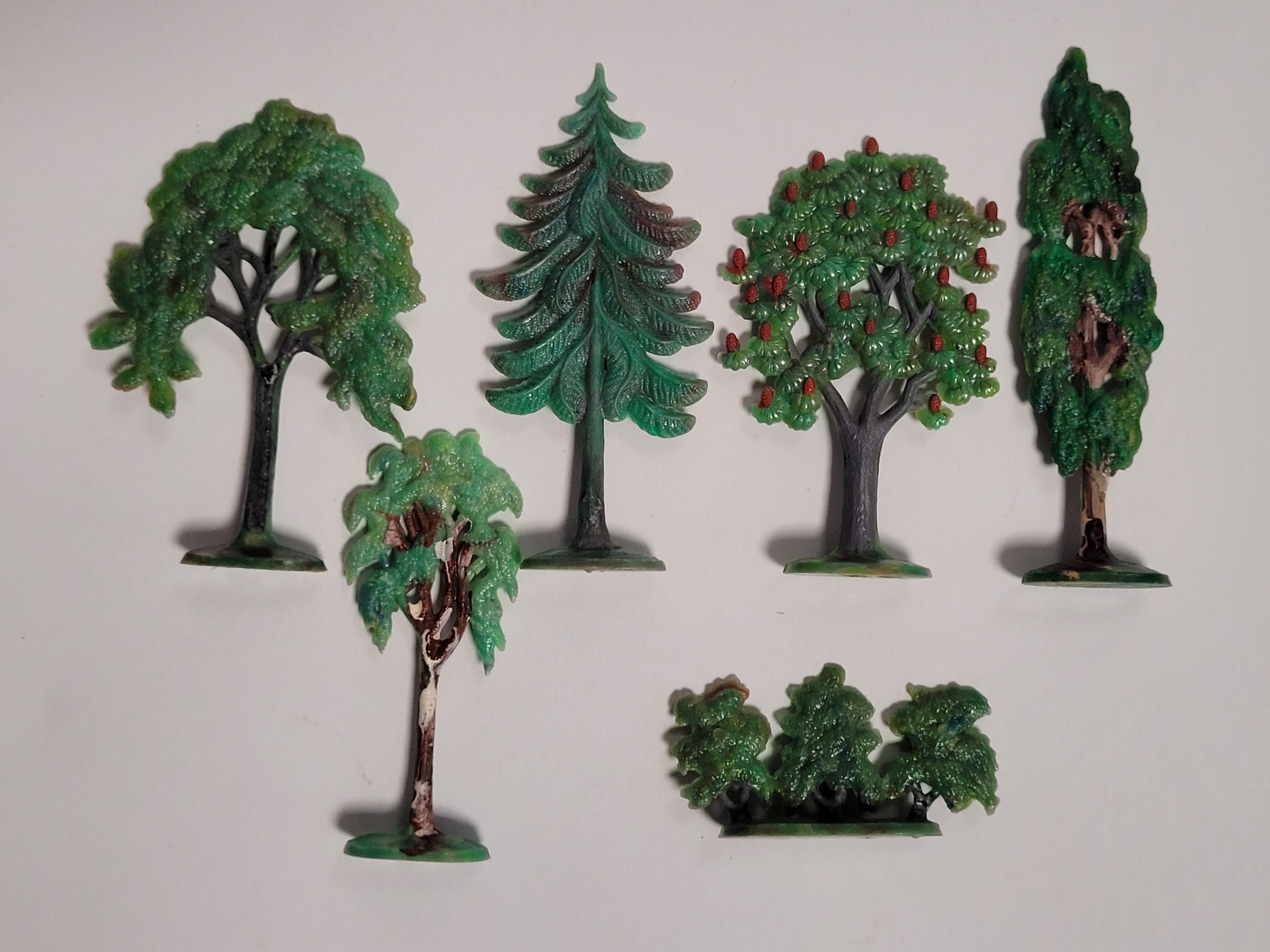 Marbled Norwegian LEGO trees